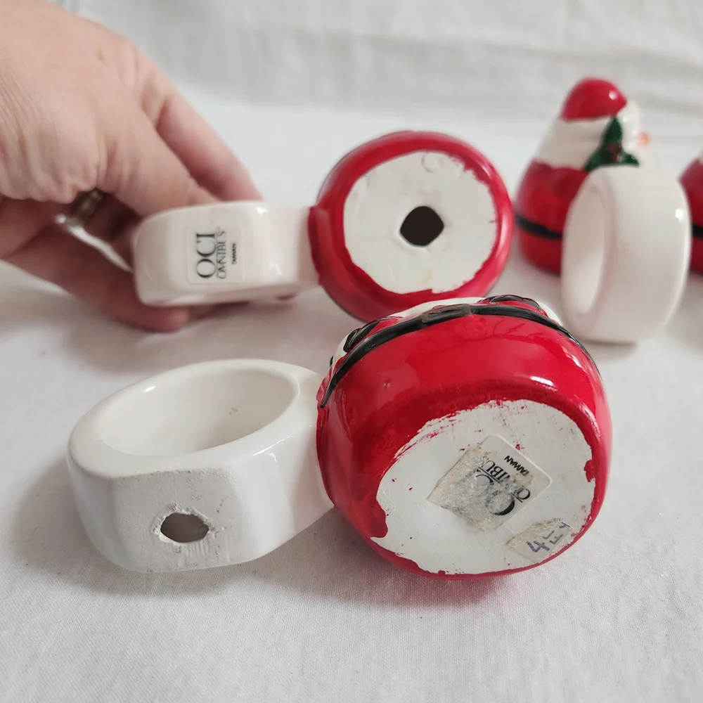 Santa Claus Napkin Rings